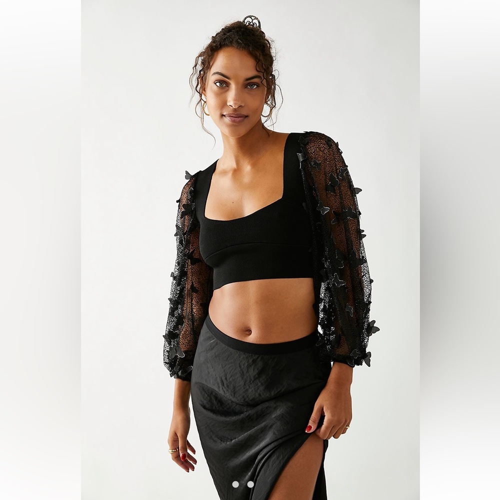Free People Flutter By Crop